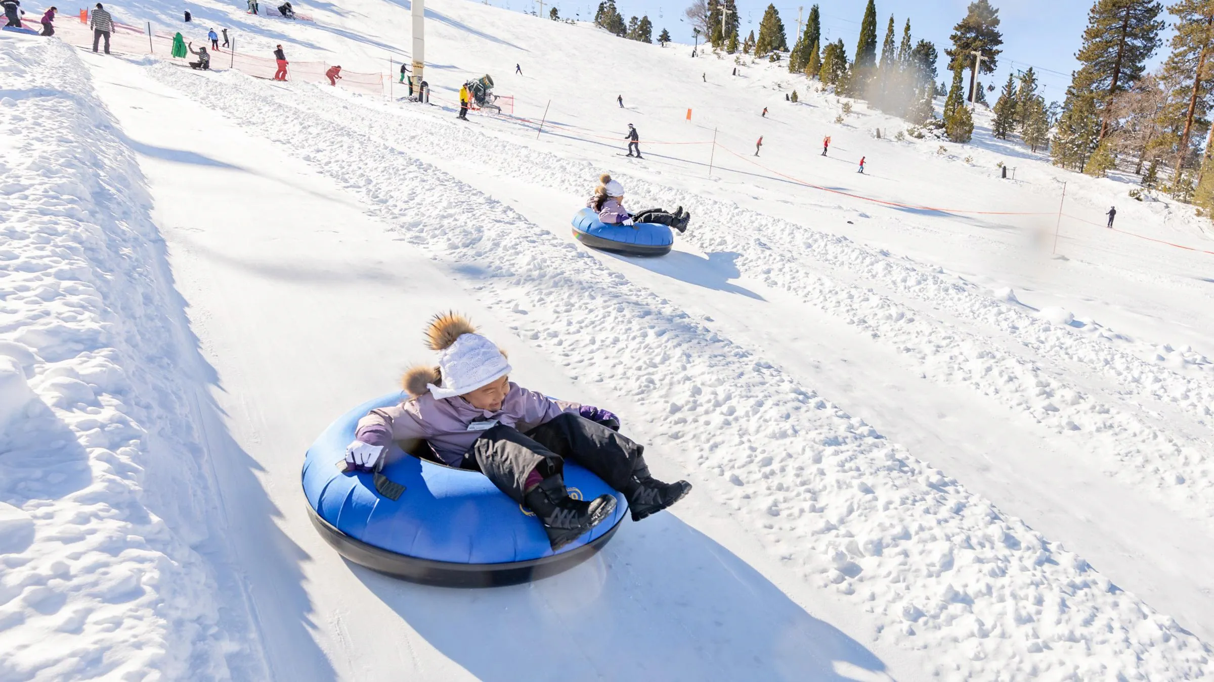 snow tubing
